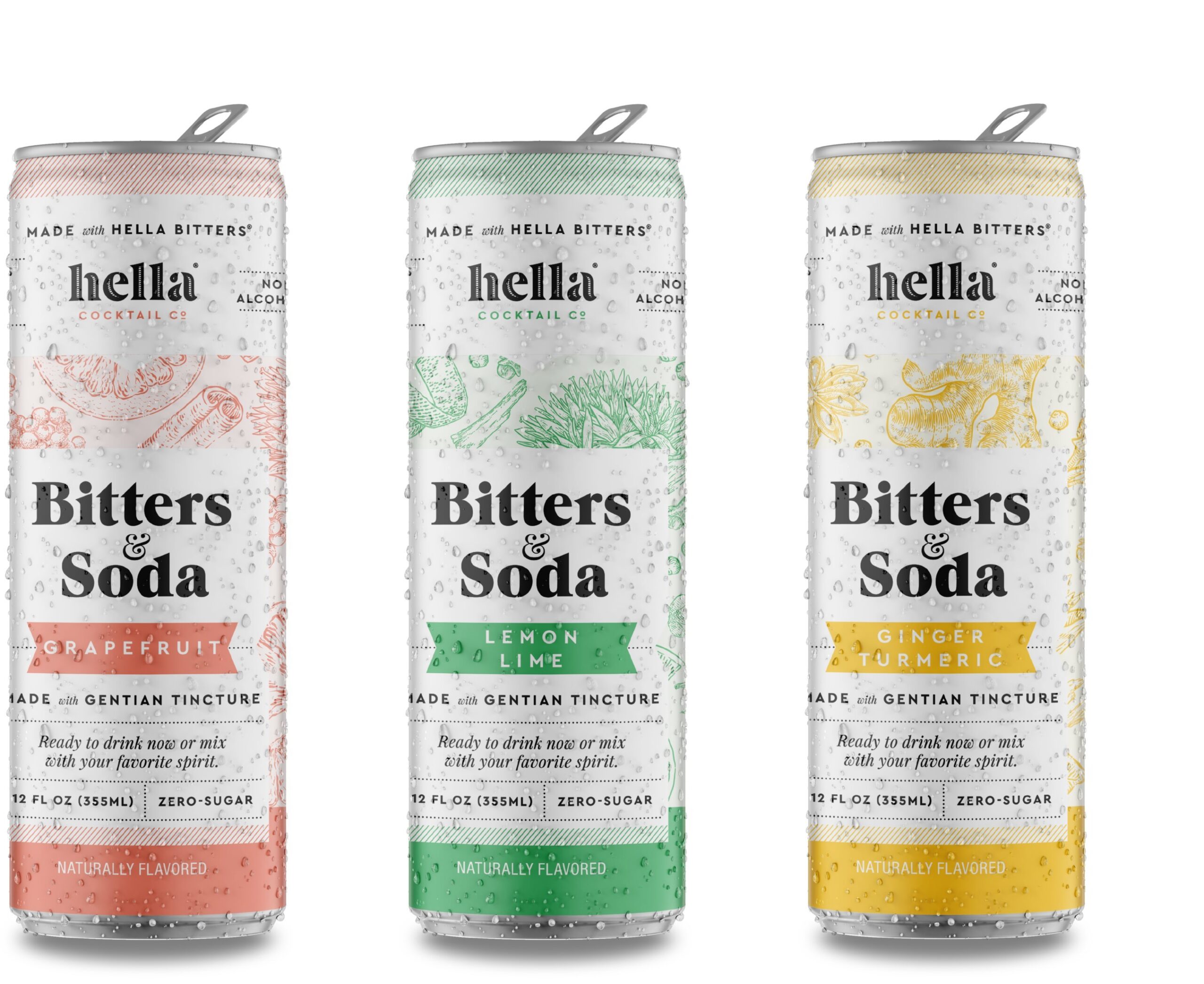 Hella Cocktail Co. Expands Bitters & Soda Line with Three Unique