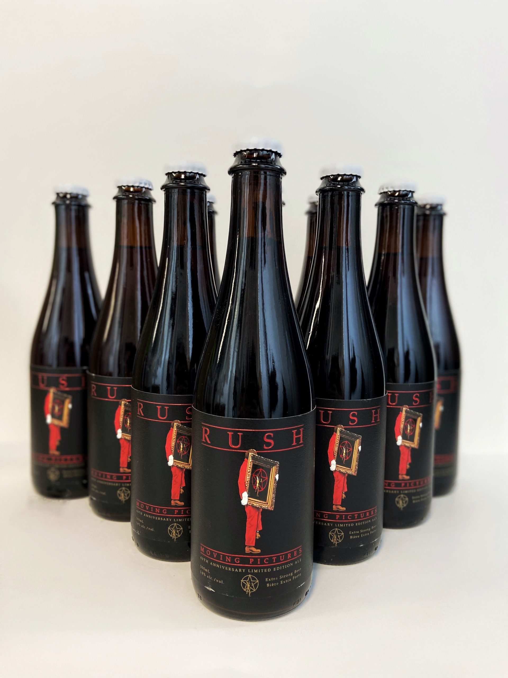 Rush Moving Pictures A 40th anniversary limited edition ale x