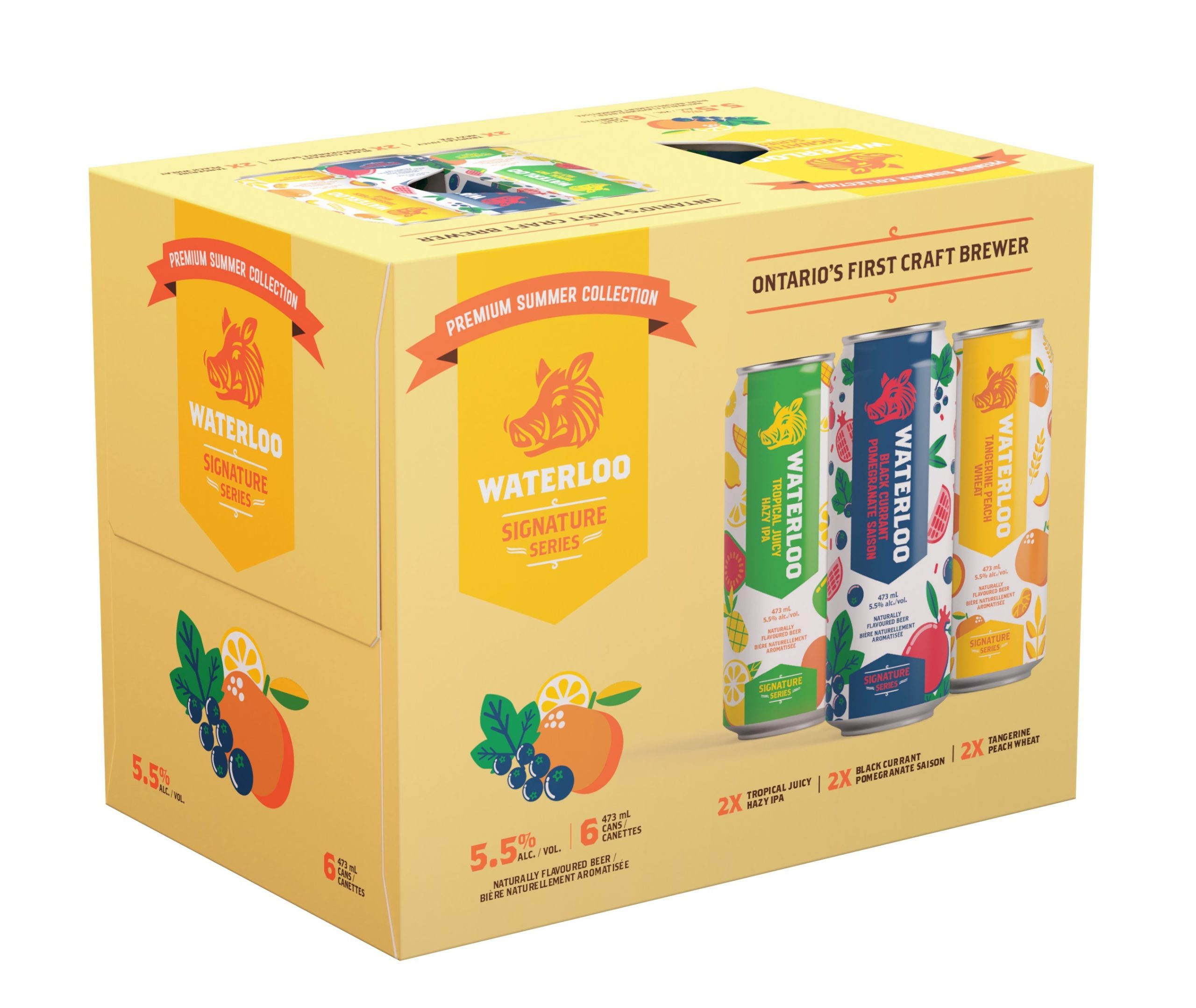 Expect strong notes of summer in the latest Waterloo Signature Series Collection Baron Mag