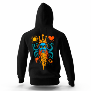 Poseidon Hoodie by Extra Caramel Apparel